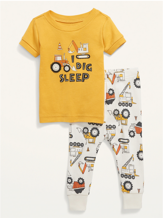 Old Navy Digger Snug Fit PJ Set