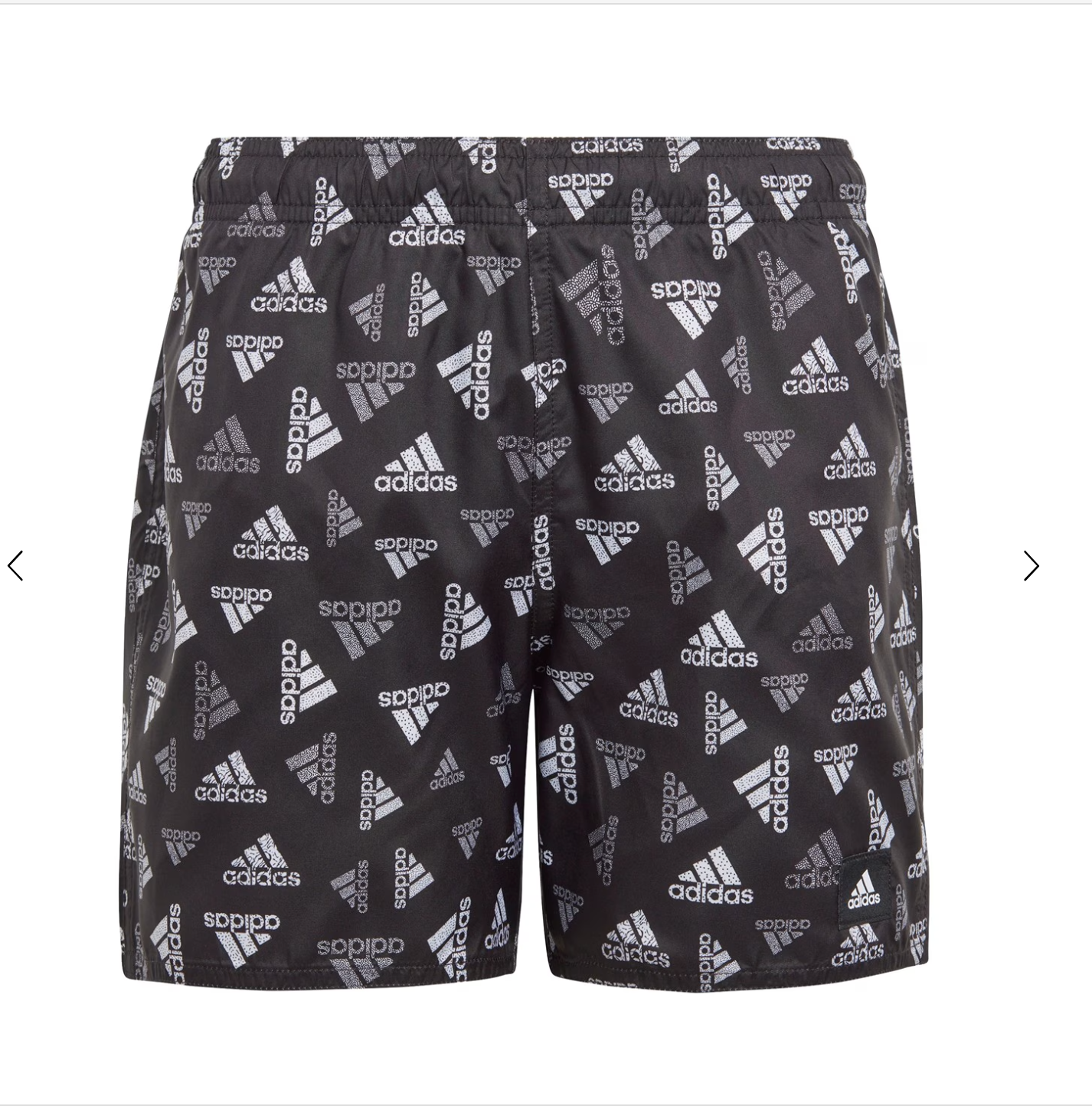 Adidas Black Logo Swim Shorts