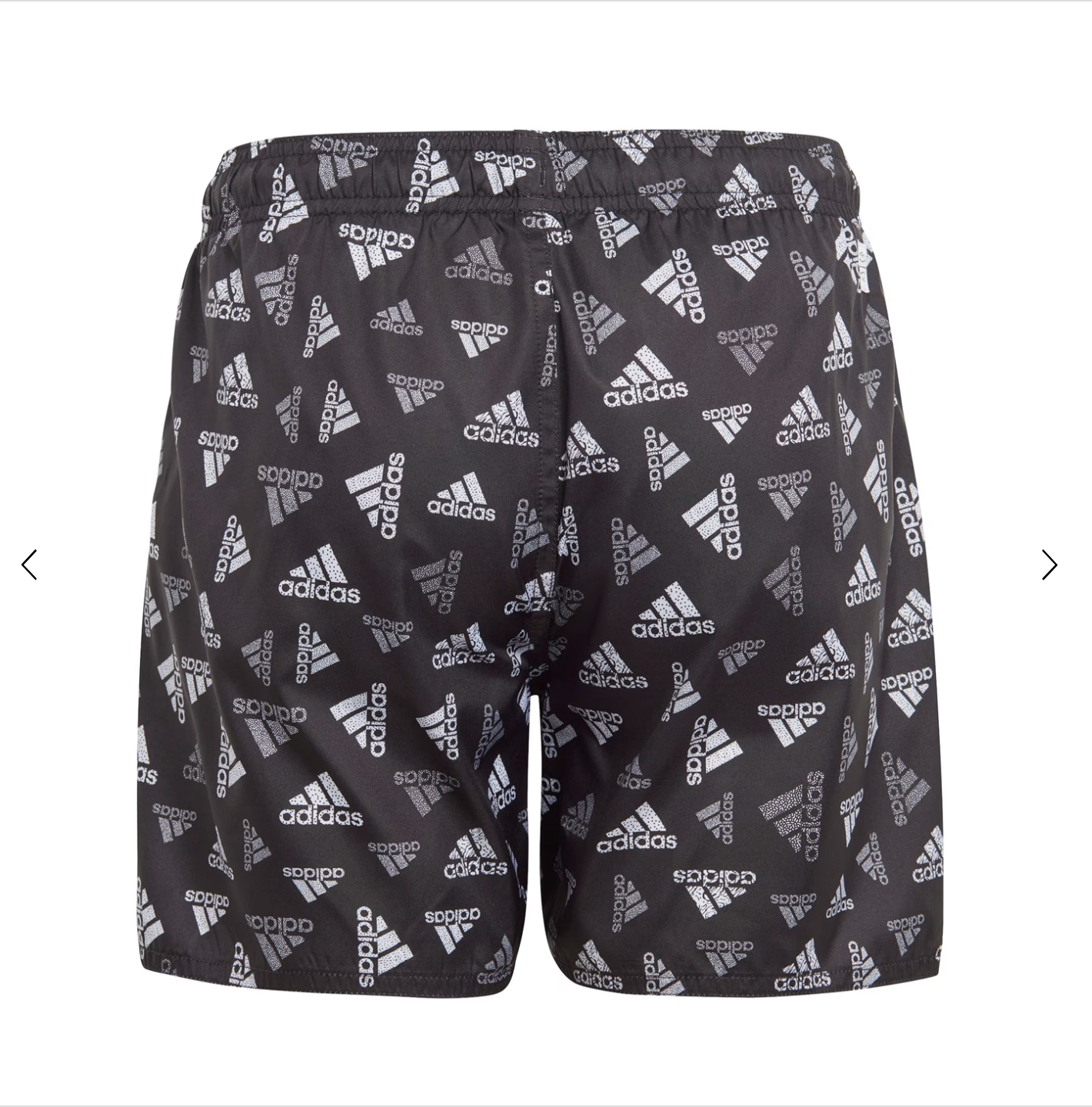 Adidas Black Logo Swim Shorts
