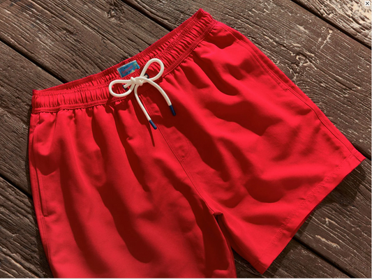 Next Red Men Swim Shorts
