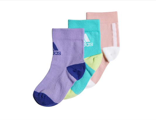 Adidas 3 Pack Crew Socks