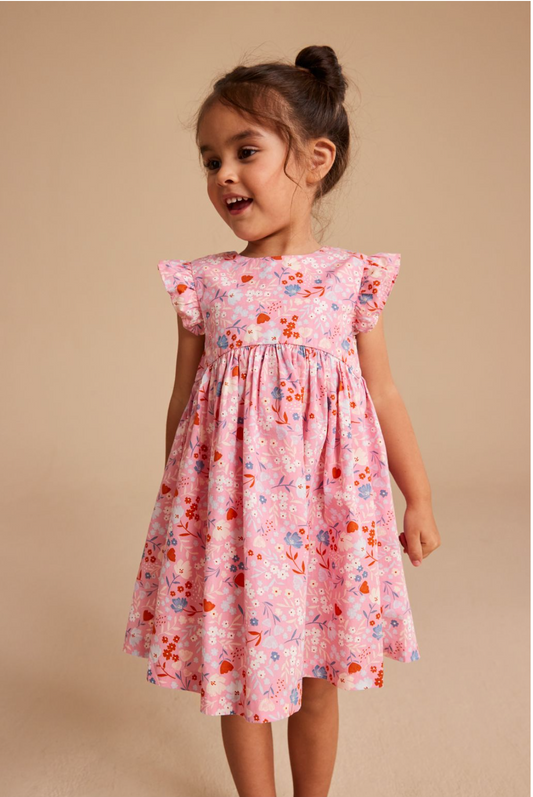 Mothercare Floral Ruffled Dress