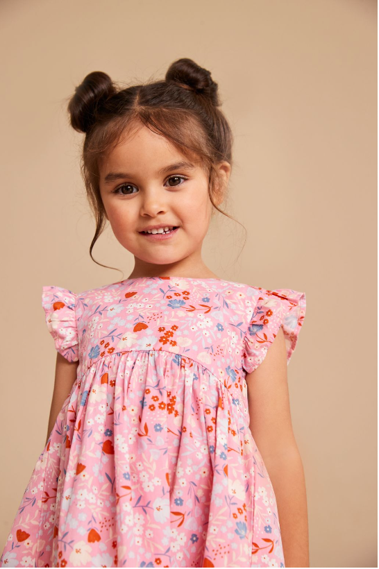 Mothercare Floral Ruffled Dress