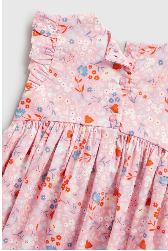 Mothercare Floral Ruffled Dress