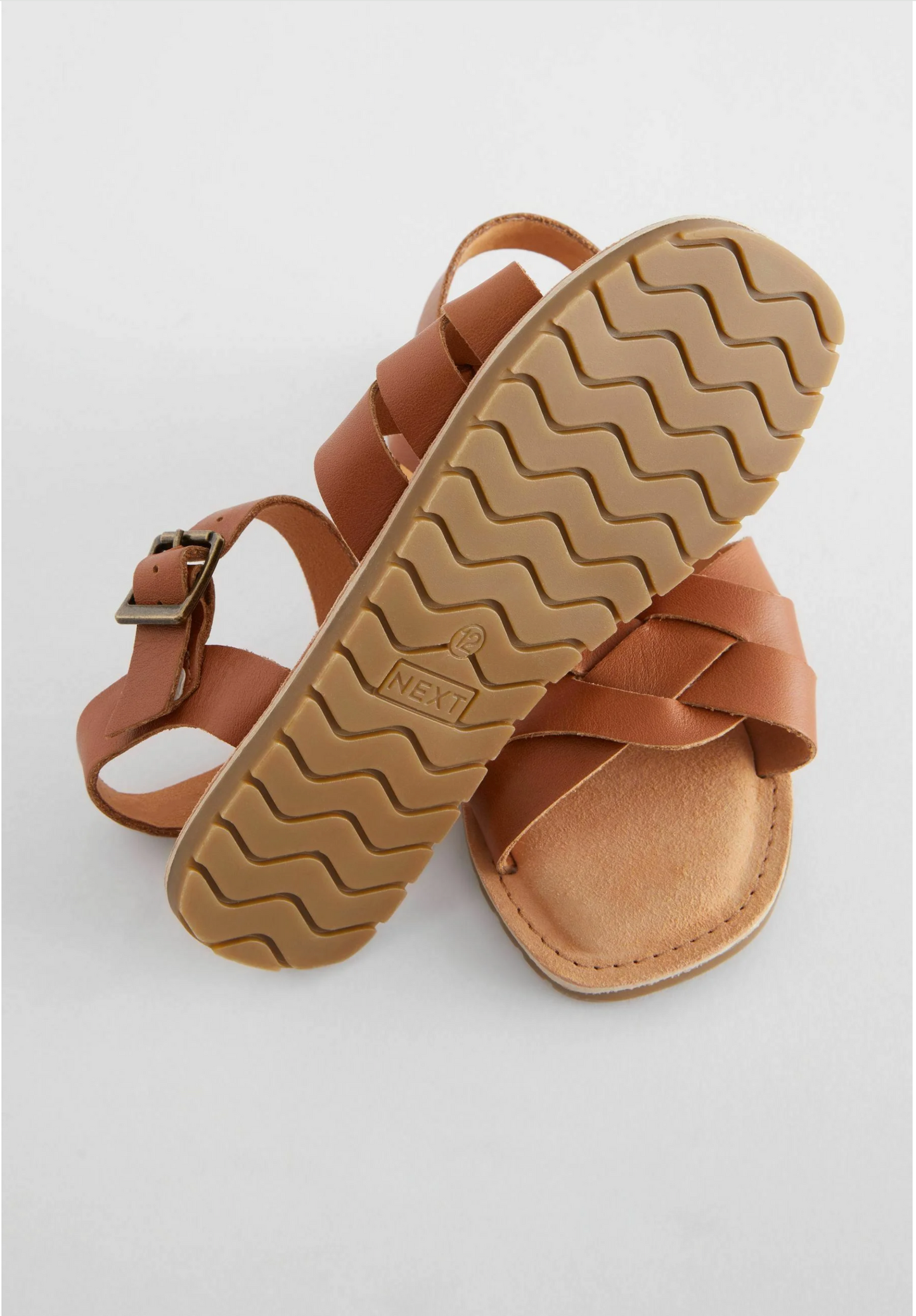 Next Havane Leather Sandals