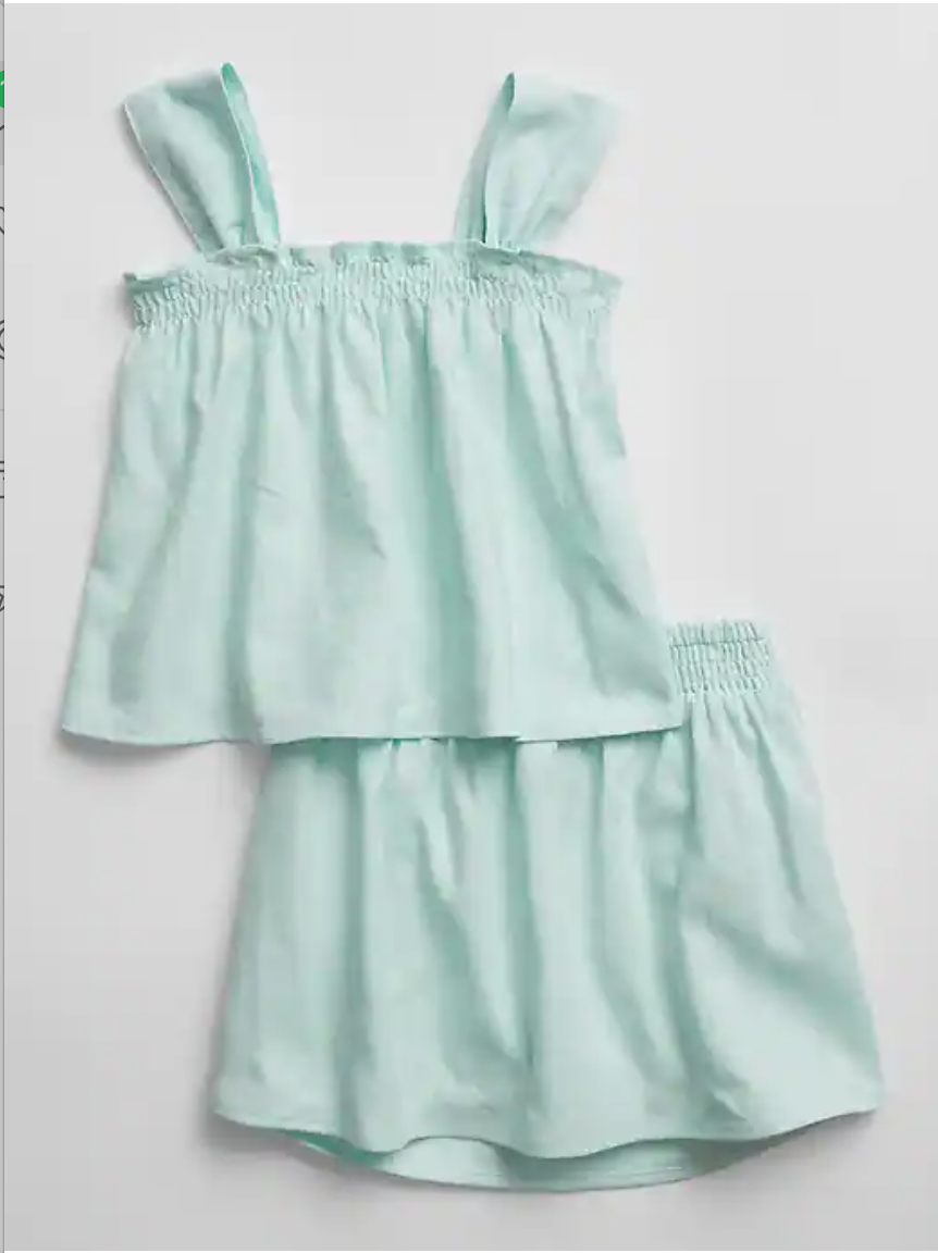 Gap Skirt & Top Linen