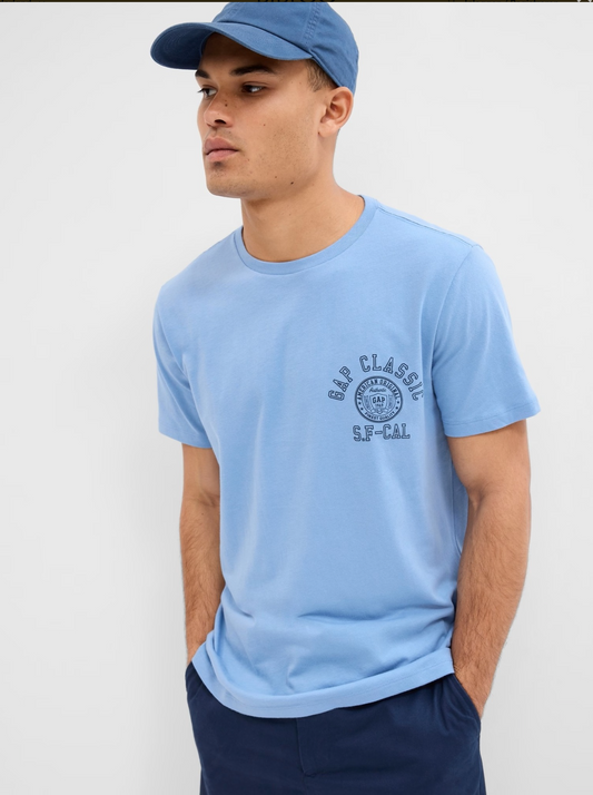 Gap Blue Men T-Shirt