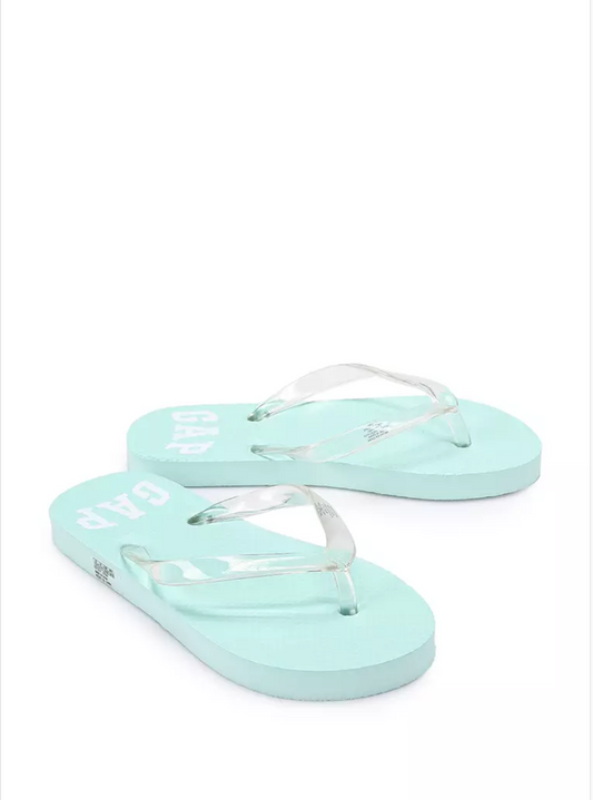 Gap Spray Blue Flip Flop