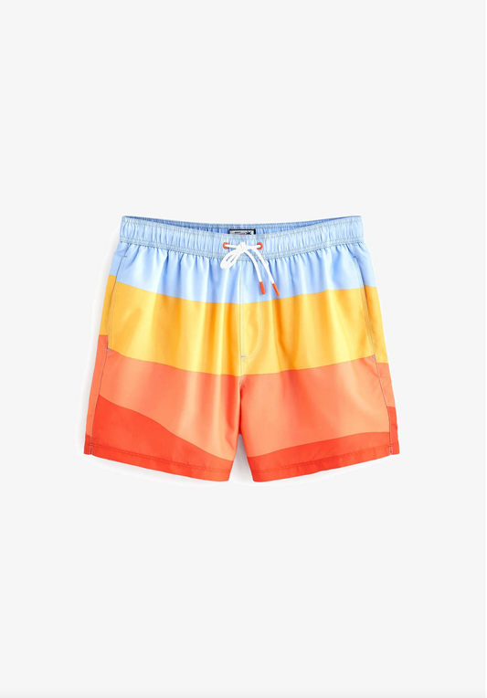 Next Colorblock Men Swim Shorts