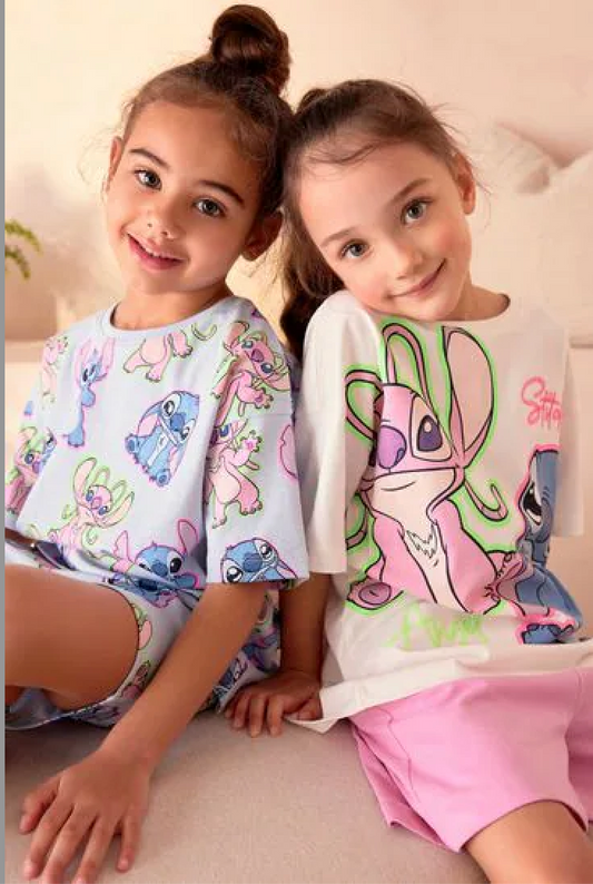 Next Lilo & Stitch 2 Pack Short PJ Set