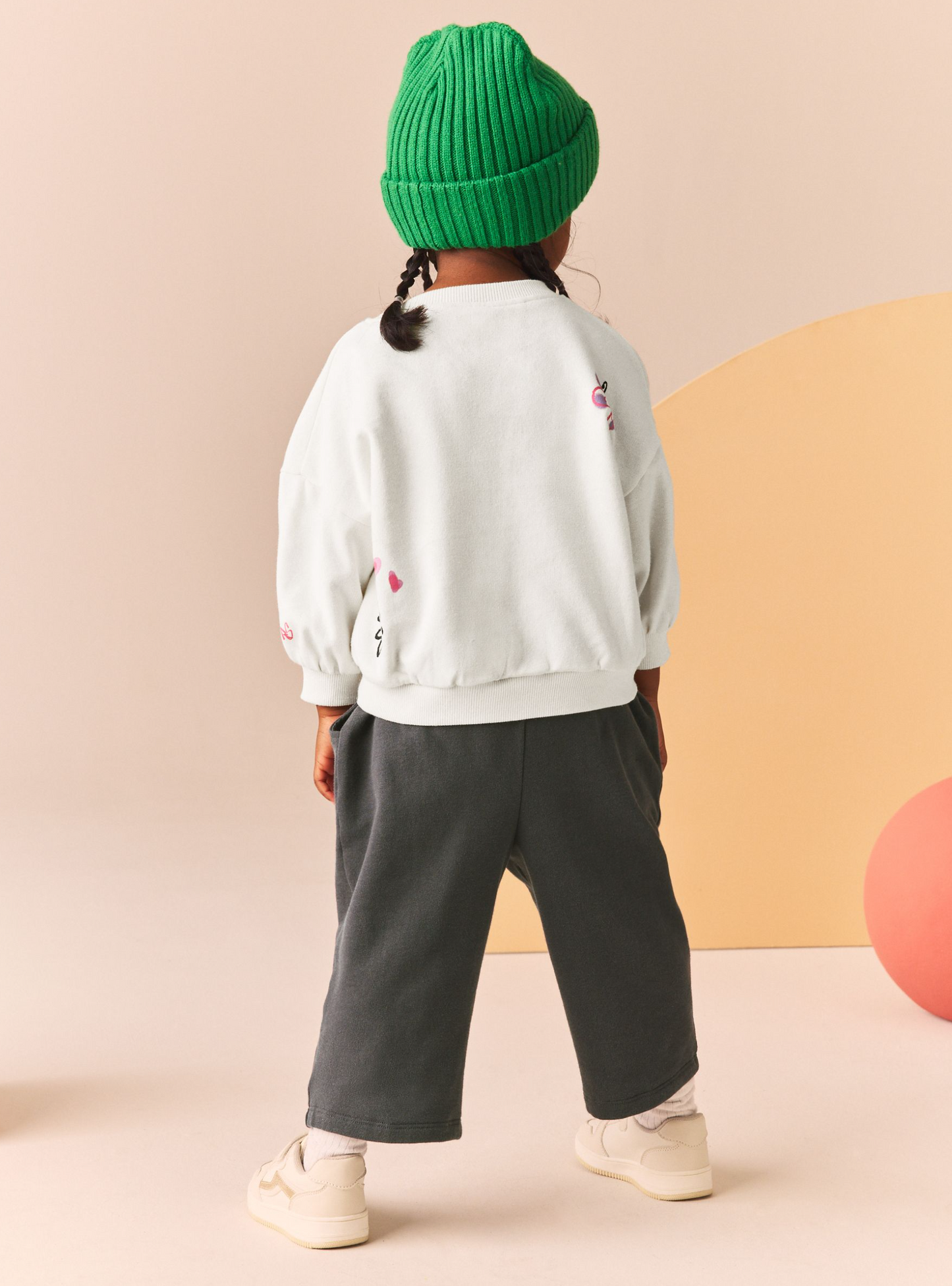 Next Sunny Sweatshirt & Wide Leg Jogger Set