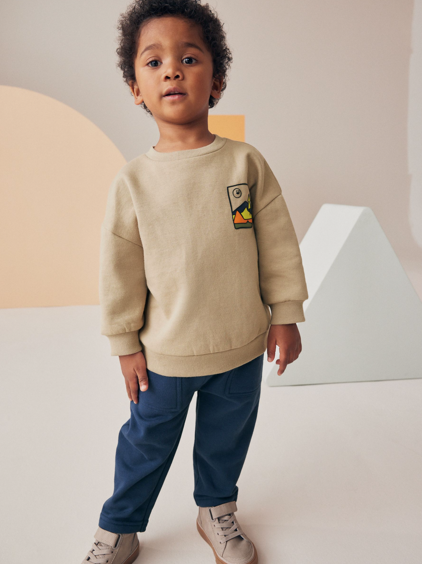 Next Backprint Sweatshirt & Jogger Set