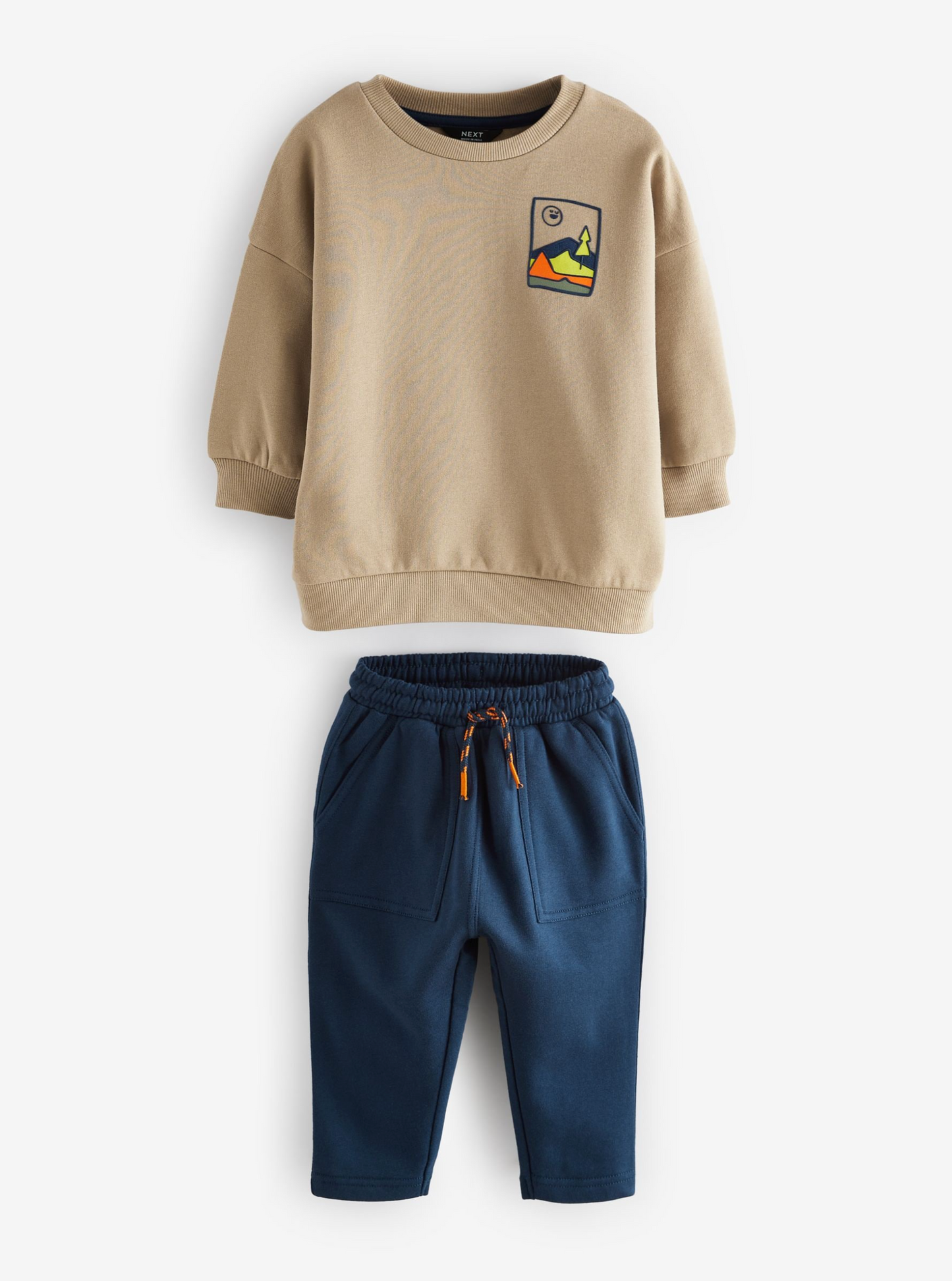 Next Backprint Sweatshirt & Jogger Set