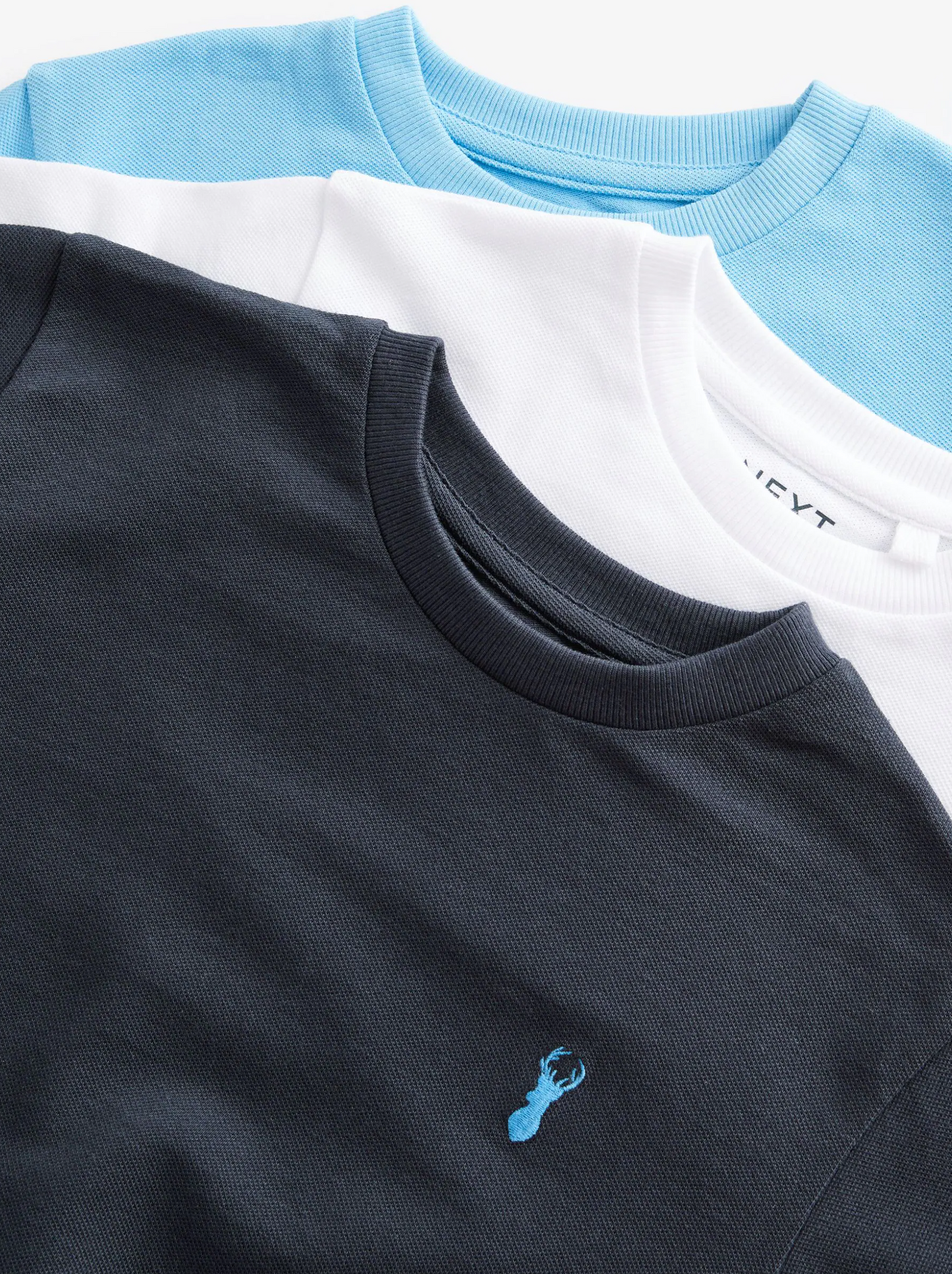 3-Pack Tipped Sleeve T-Shirts