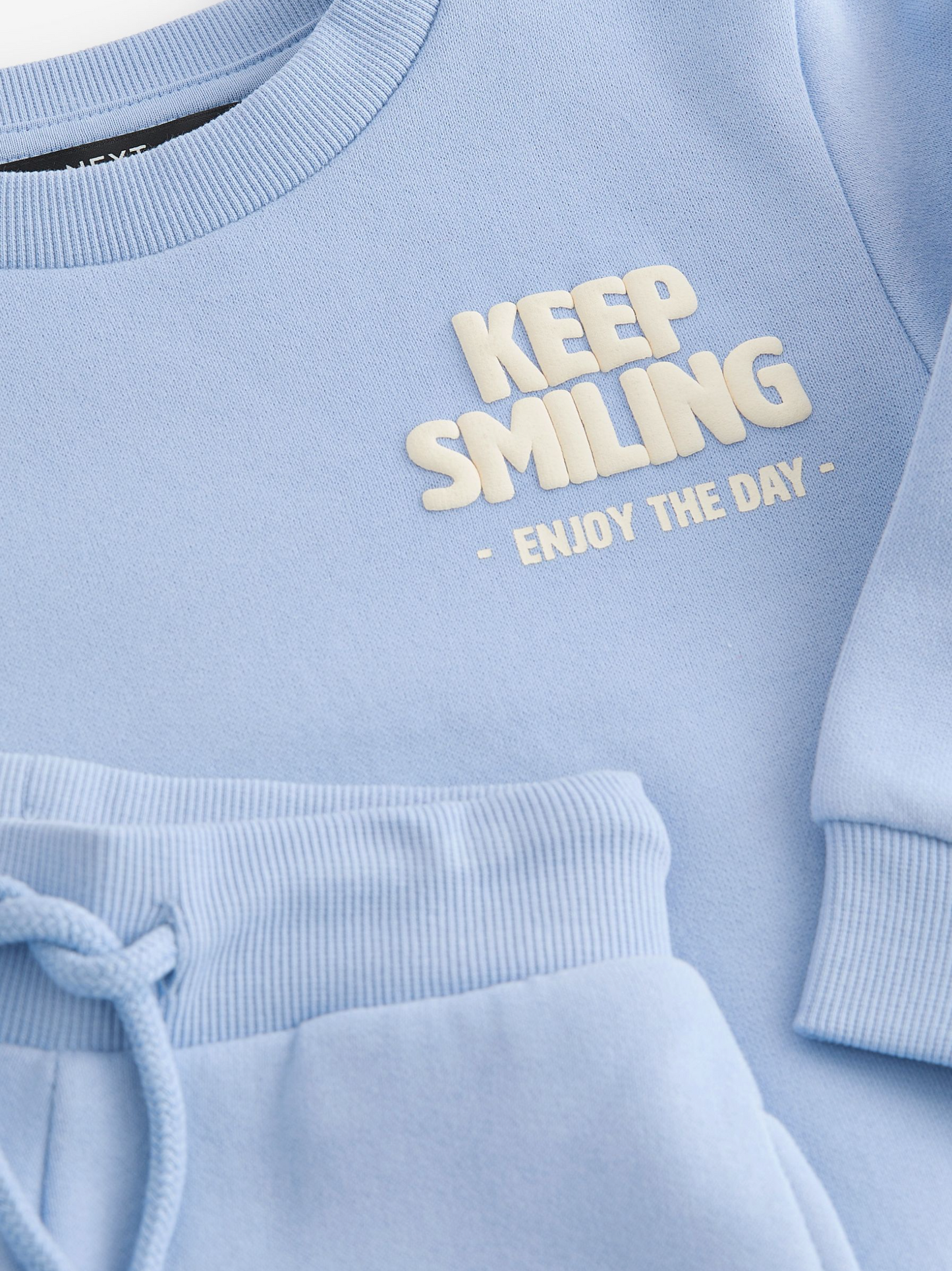 Blue Sweatshirt & Jogger Set