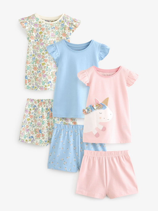 3-Pack Short PJ Sets