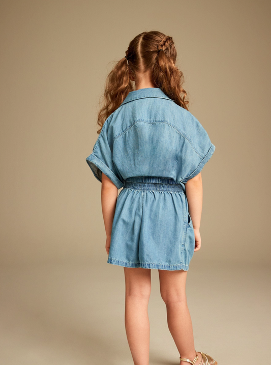 Next Twist Front Co-Ord Denim Set