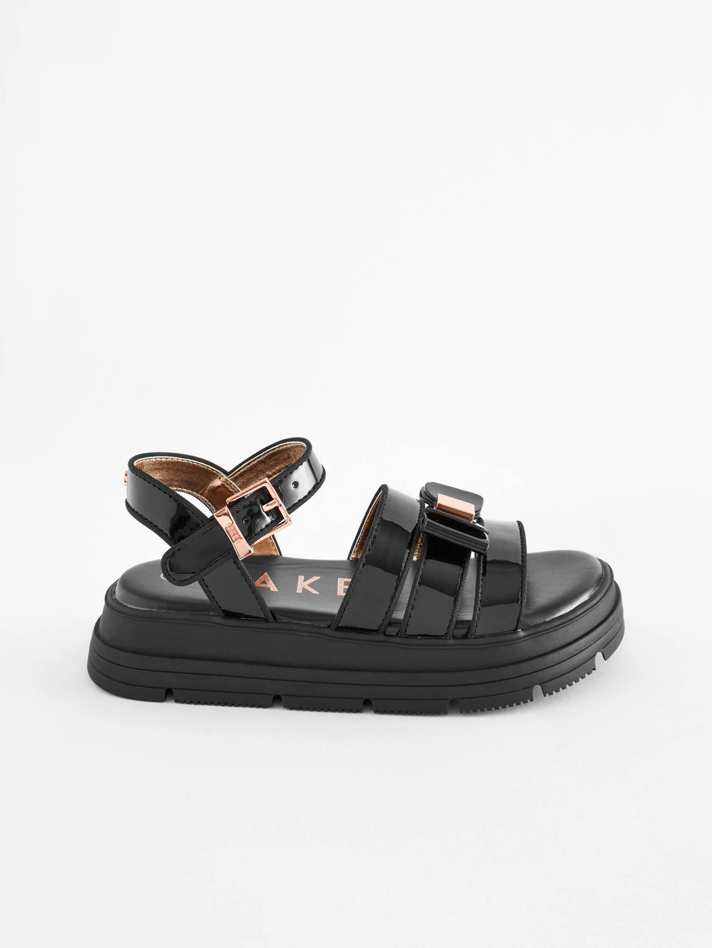 Ted Baker Gladiator Black Sandals