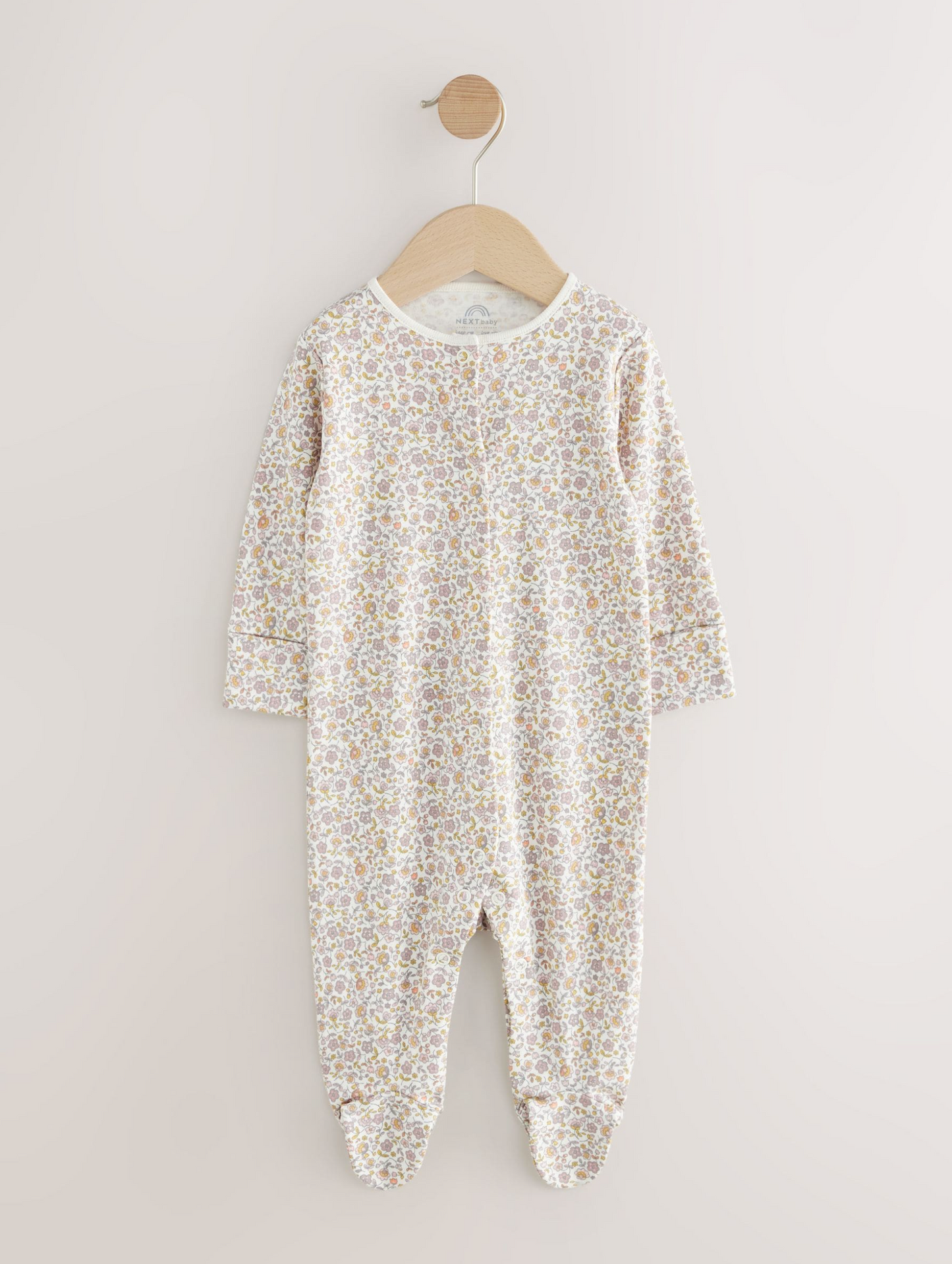 Next 2 Pack Floral Sleepsuits