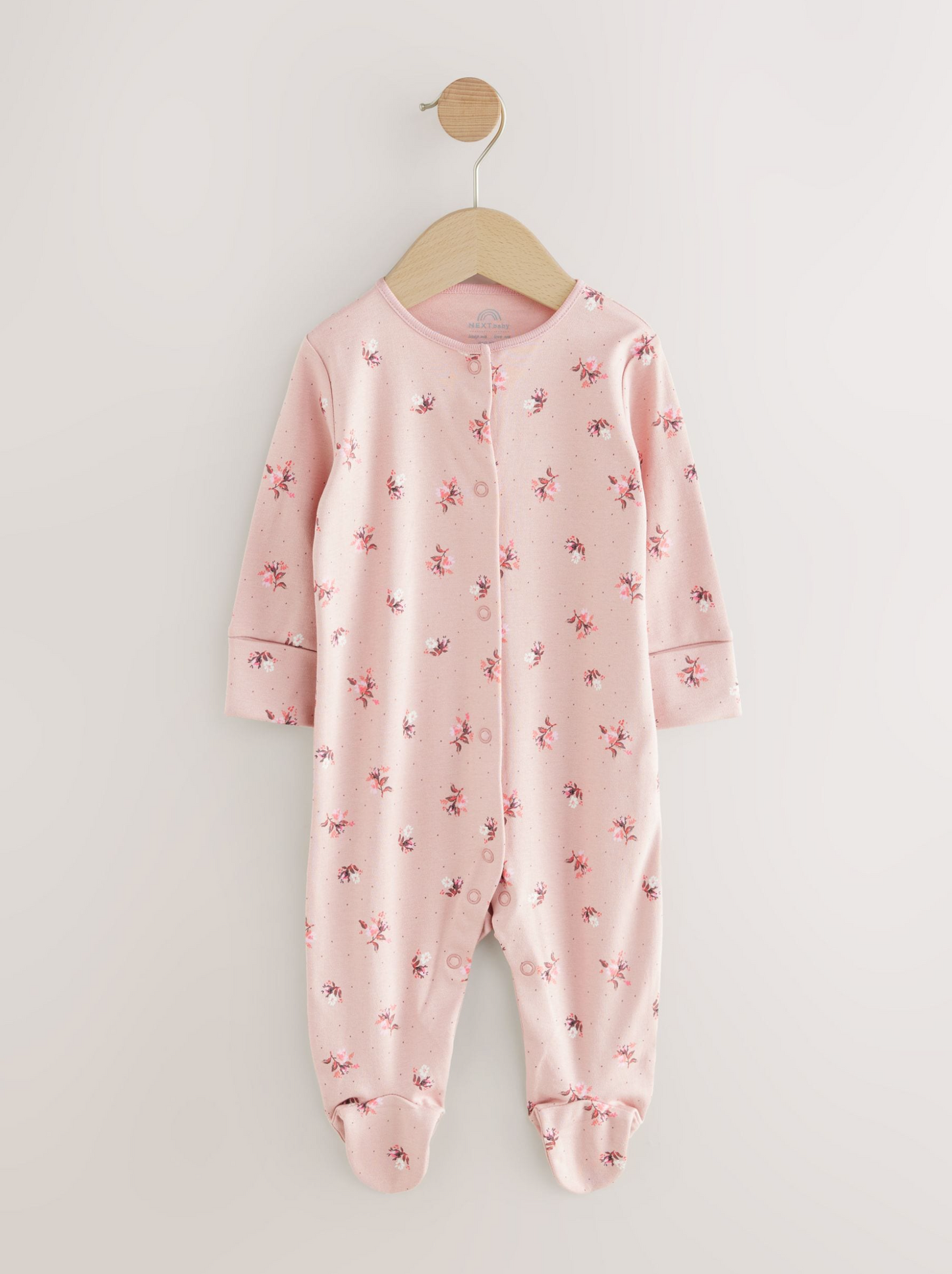 Next 2 Pack Floral Sleepsuits