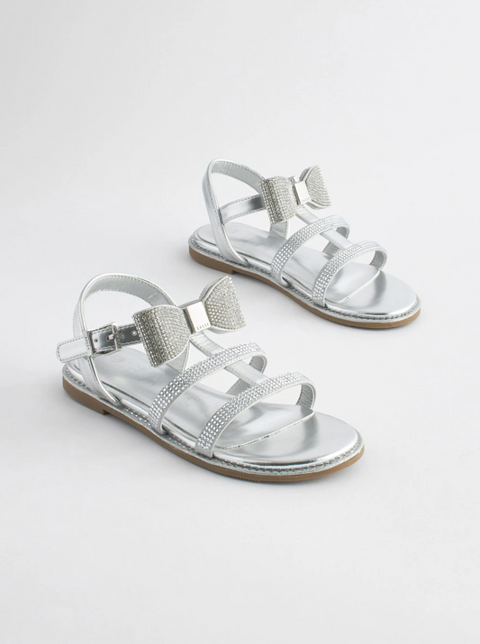 Ted Baker Silver Diamante Sandals