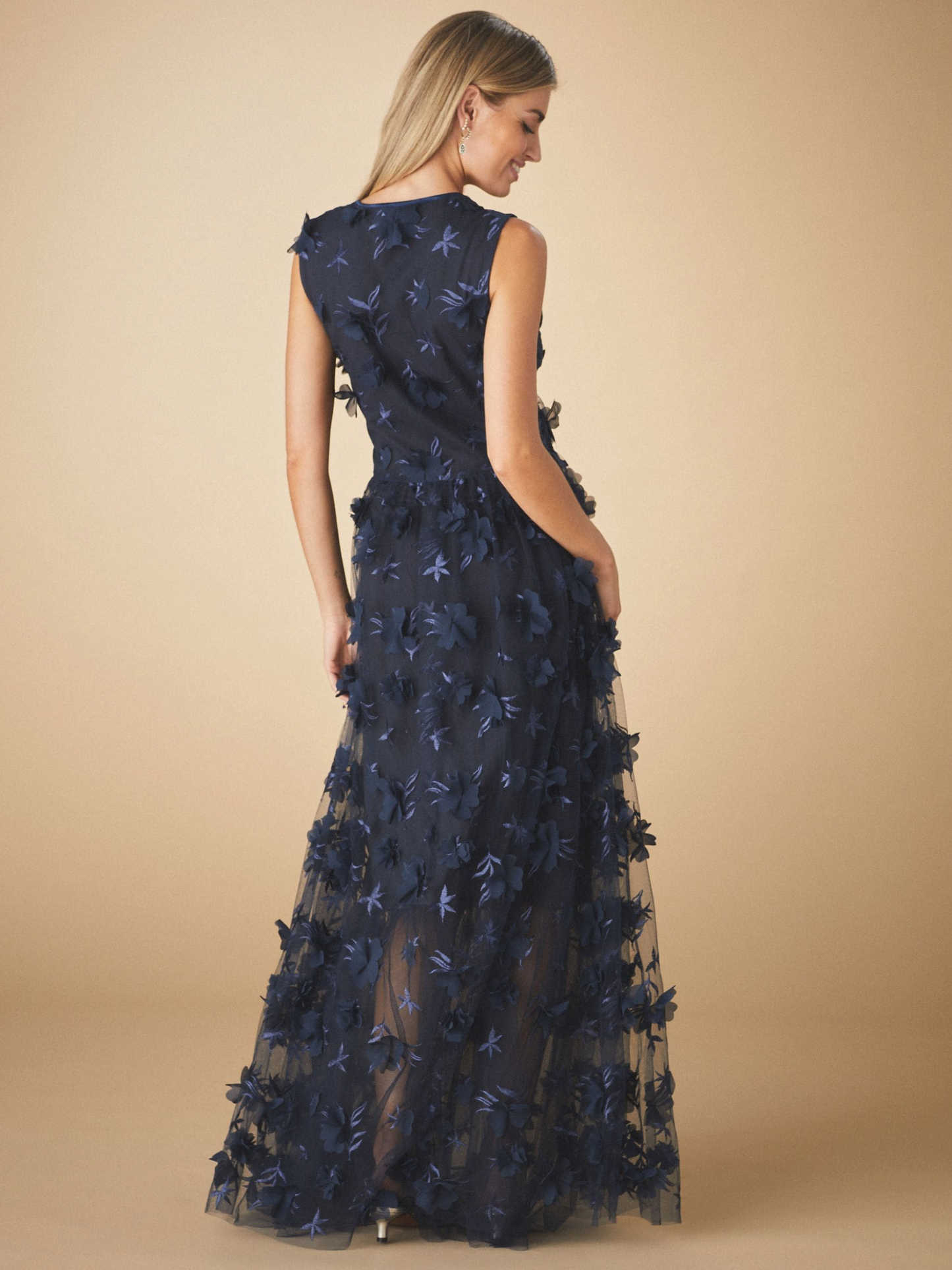 Floral Navy Dress