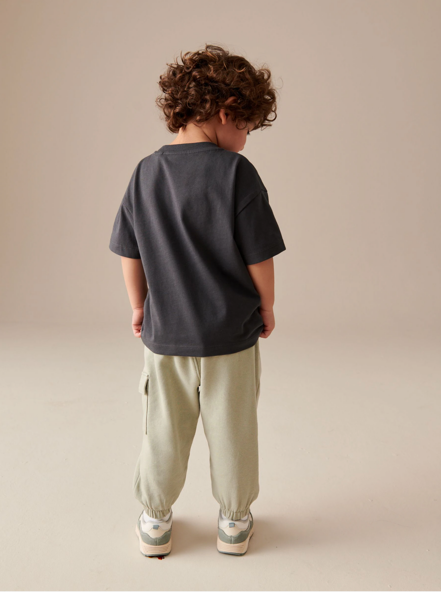 Next Short Sleeve T-Shirt & Utility Cargo Jogger Set