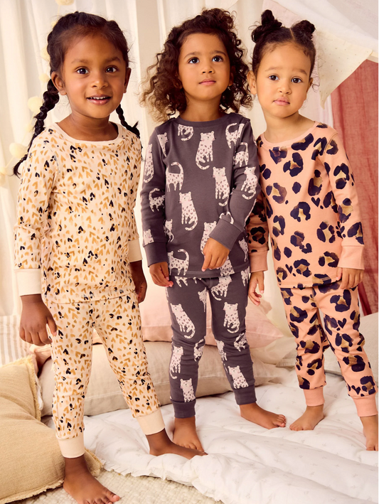 Next 3-Pack Animal Print PJ Sets