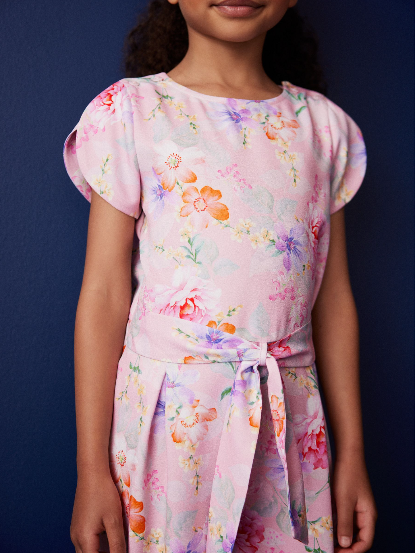 Next Floral Print Jumpsuit