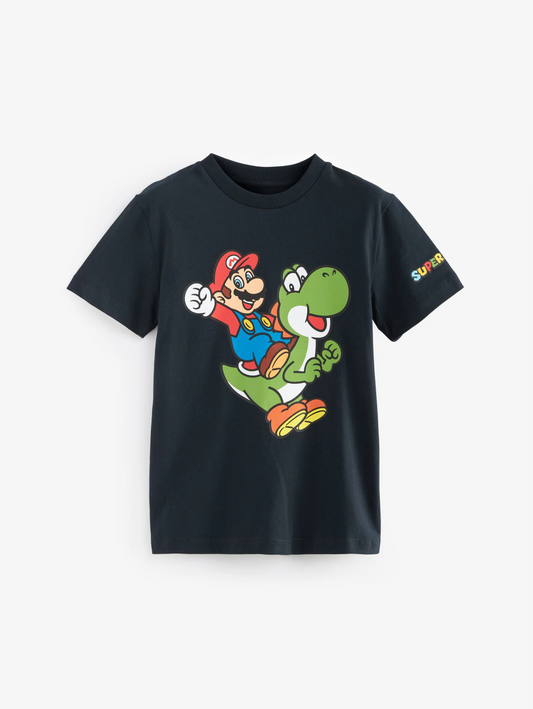 Next Mario Licensed Graphic T-Shirt