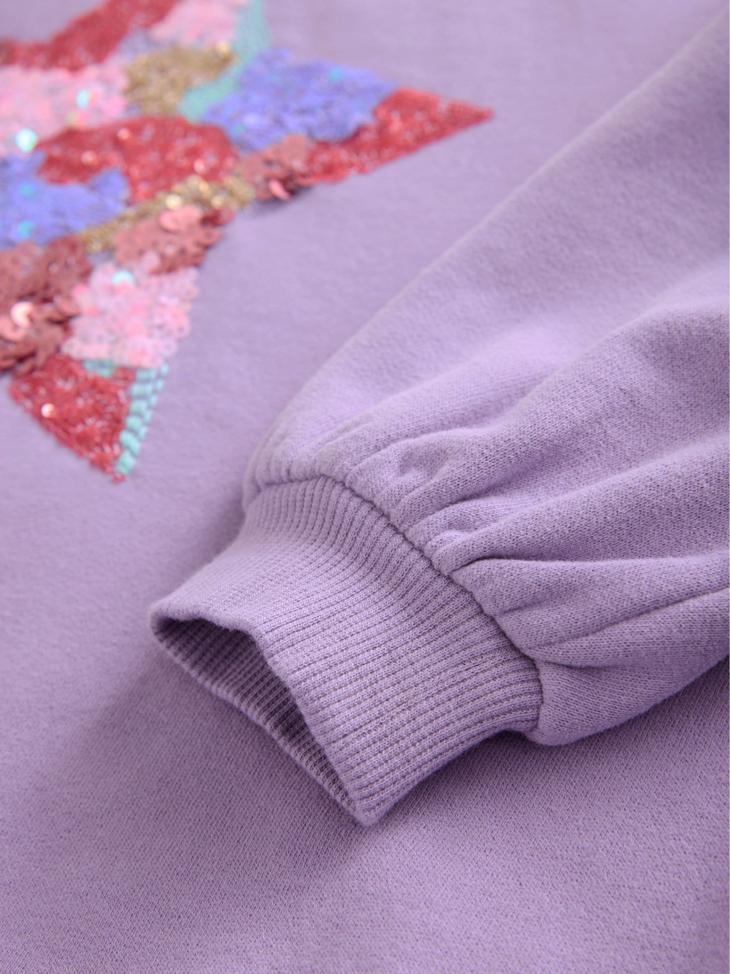 Next Purple Sequin Jumper Dress