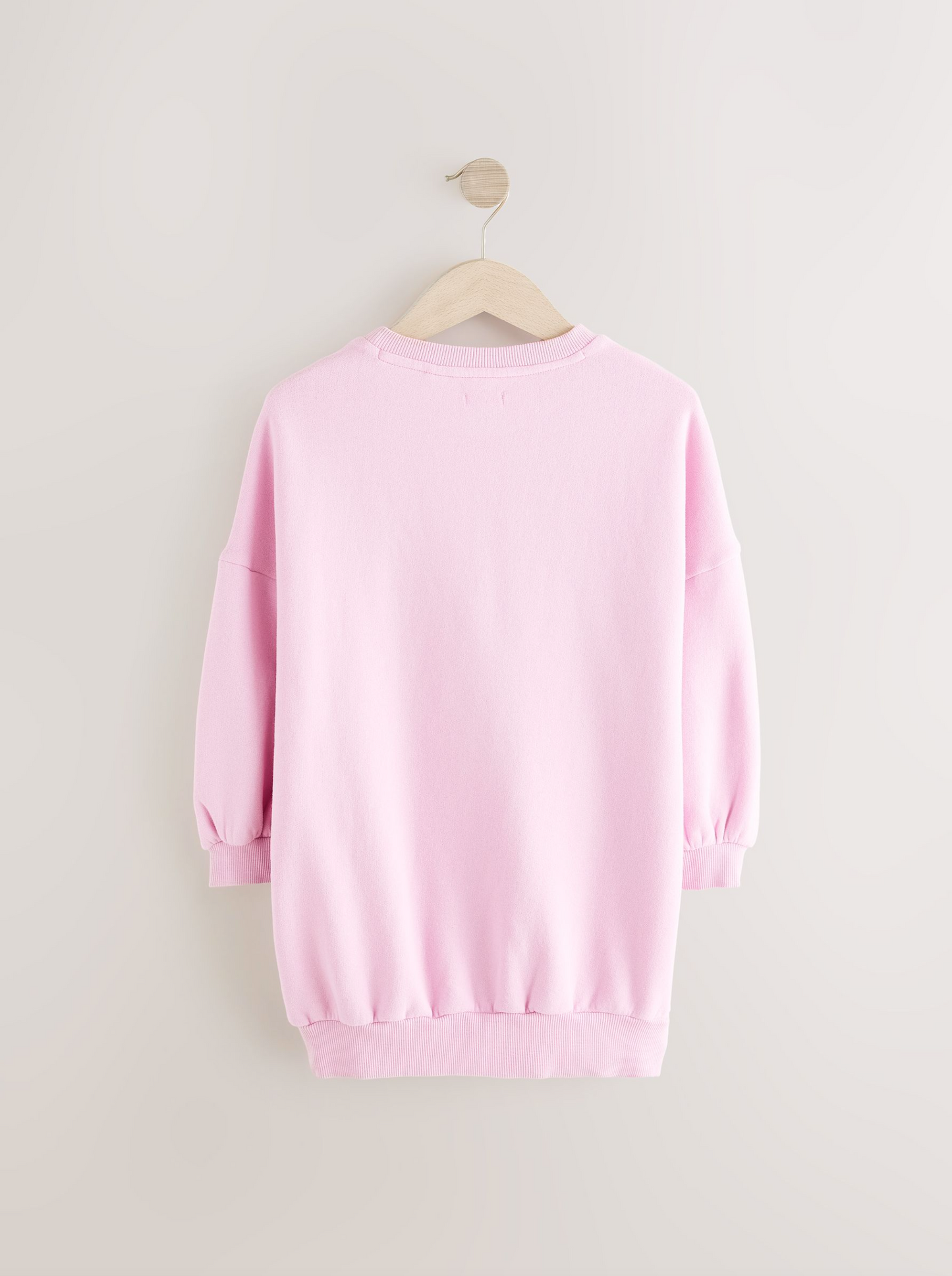 Next Pink Sequin Jumper Dress