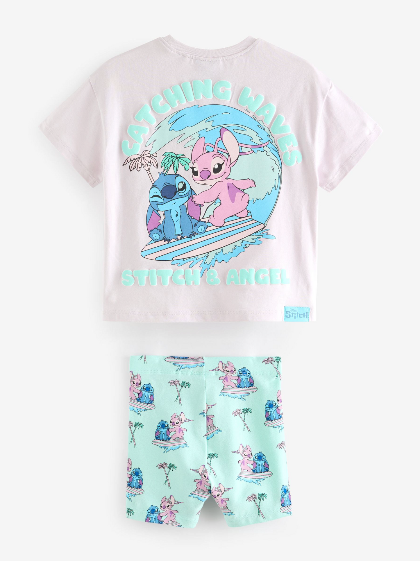 Next Lilo & Stitch T-Shirt & Cycling Shorts Set