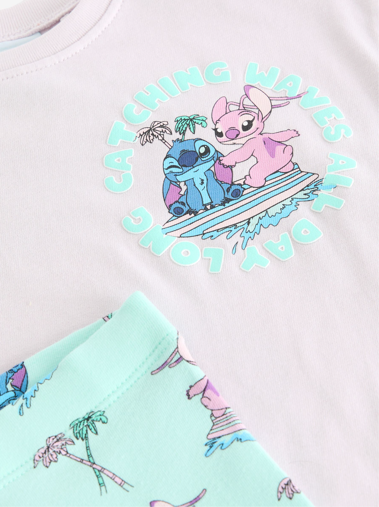 Next Lilo & Stitch T-Shirt & Cycling Shorts Set