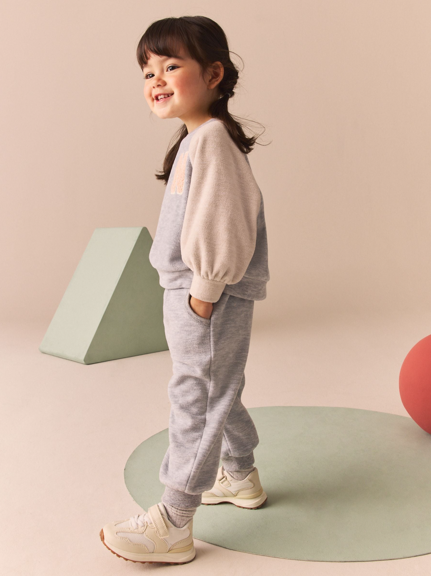 Next Fleece Sweatshirt & Jogger Set