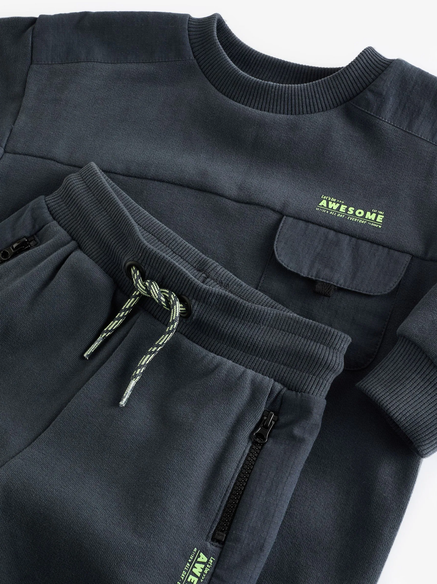 Next Utility Sweatshirt & Jogger Set