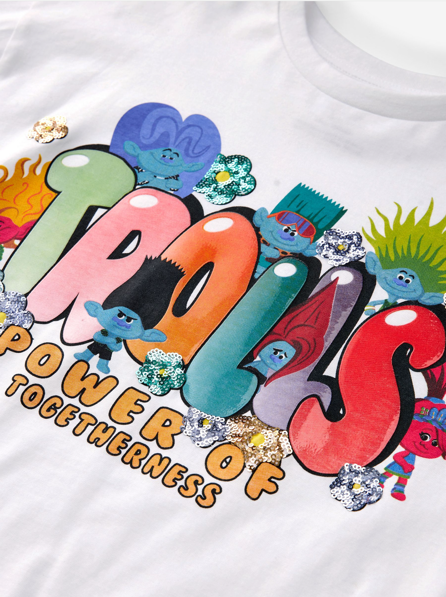 Next Long Sleeve Trolls Graphic T-Shirt