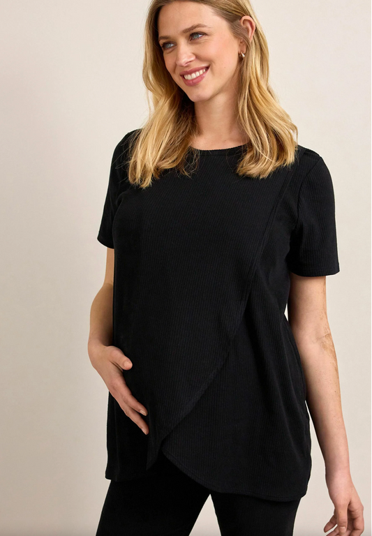 Next Maternity Ribbed Nursing Top