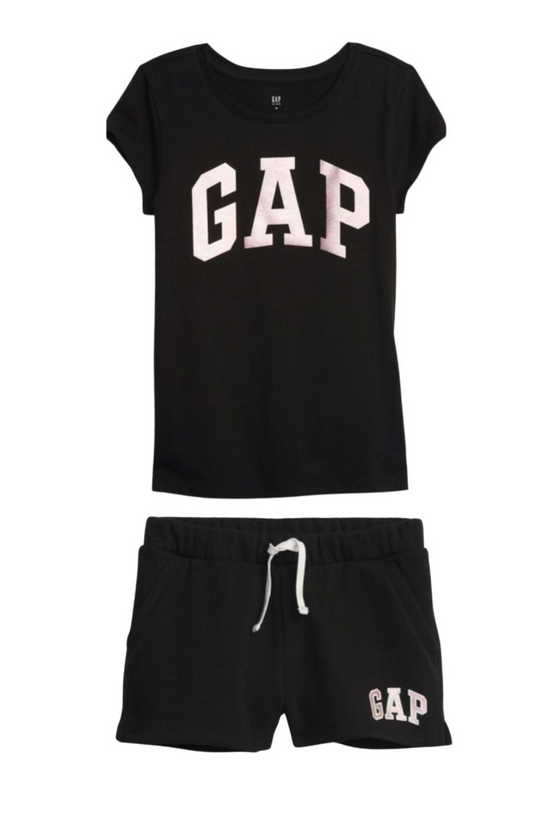 Gap Black Short Set