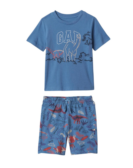 Gap Dino Print T-Shirt & Shorts Set