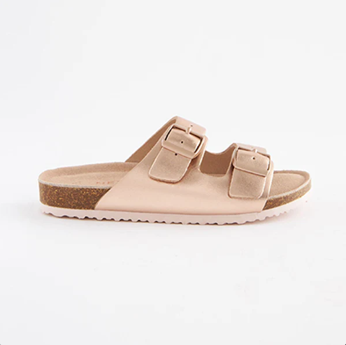 Next Rose Gold Corkbed Sliders