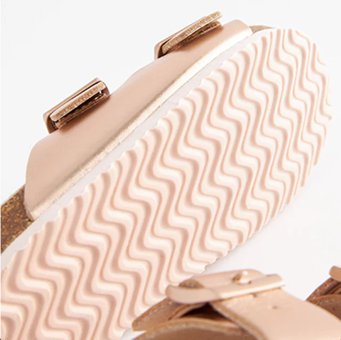 Next Rose Gold Corkbed Sliders