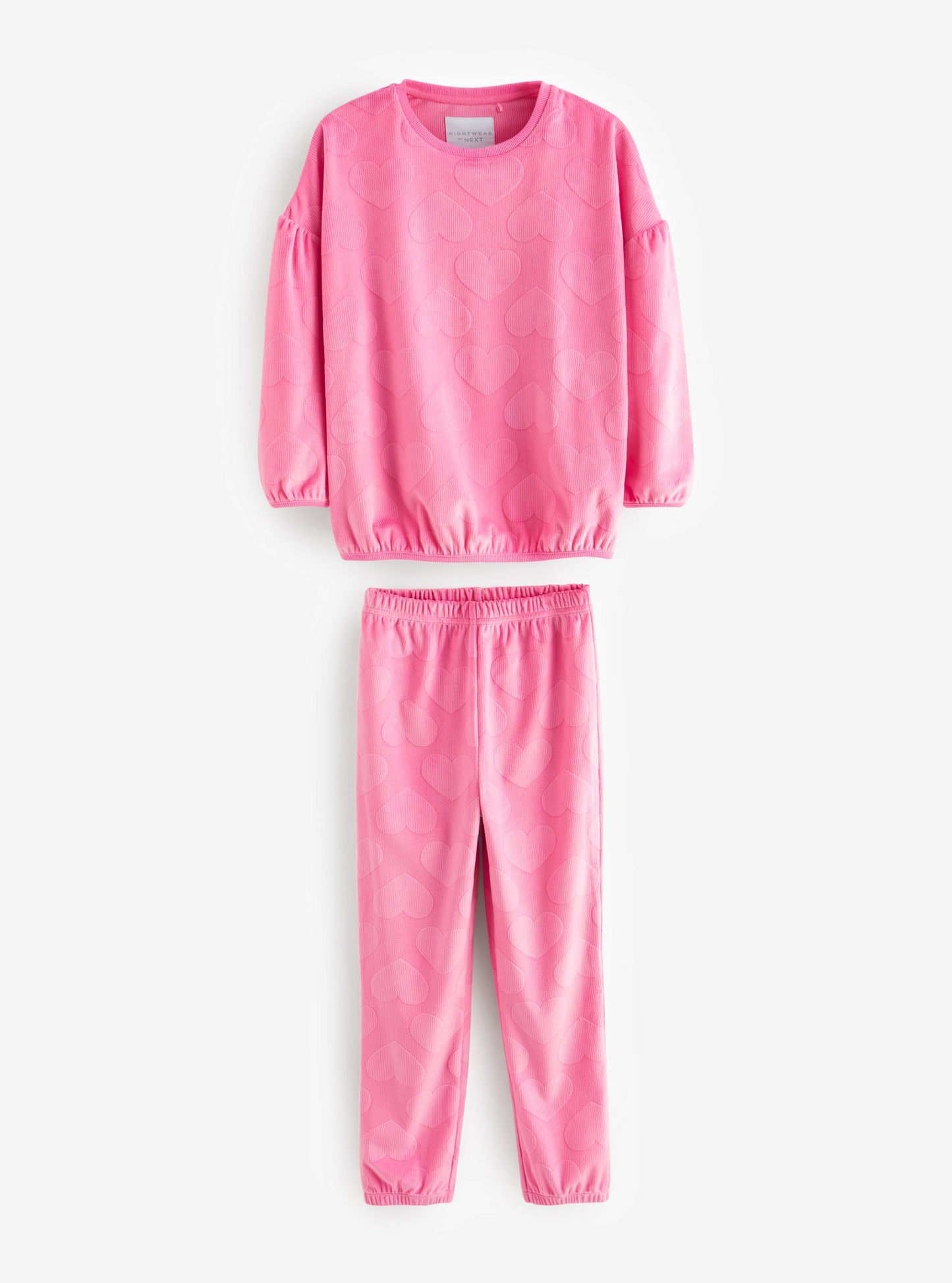 Next Pink Heart Fleece Cozy PJ