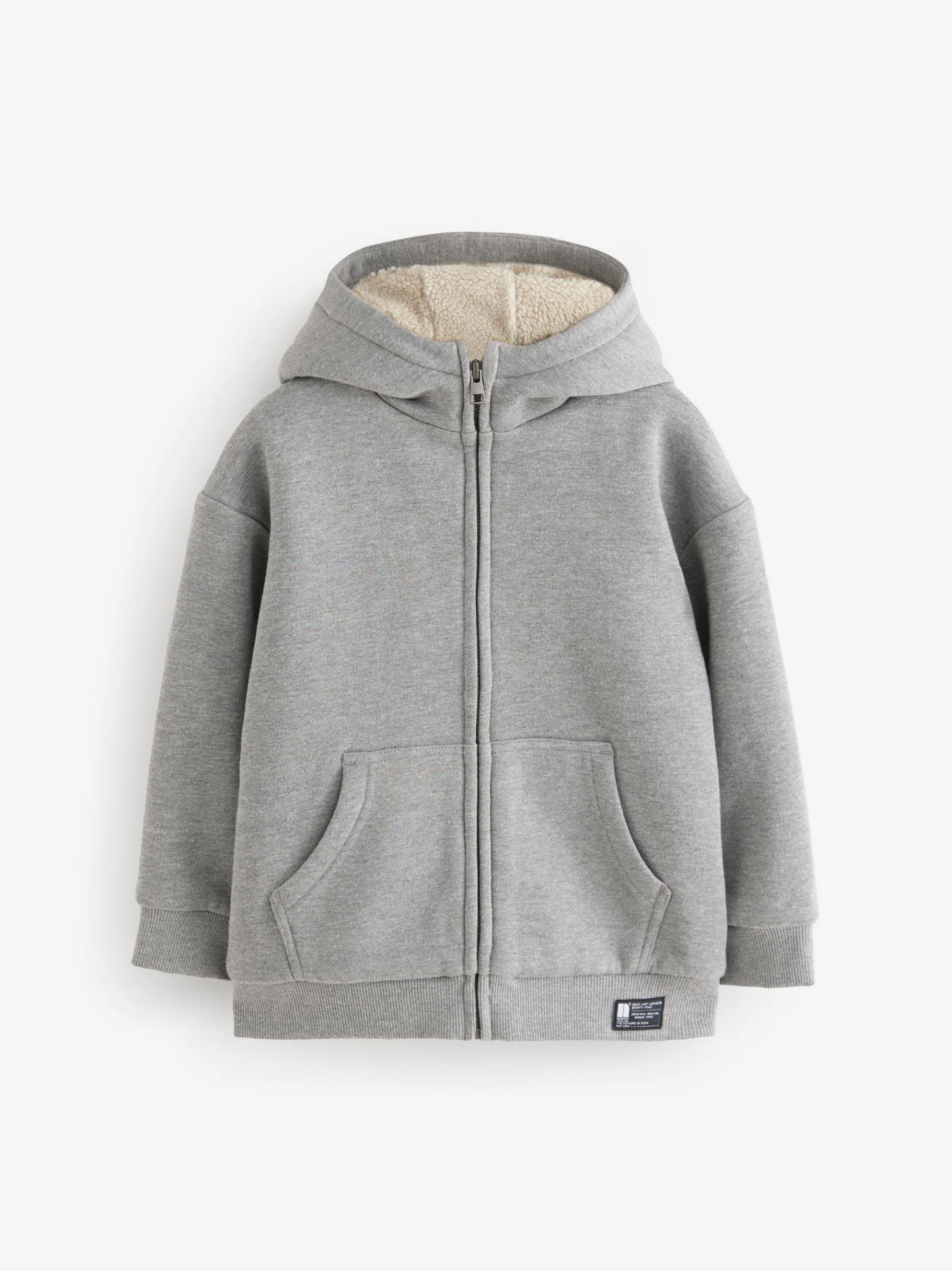 Next Charcoal Fleece Hoodie