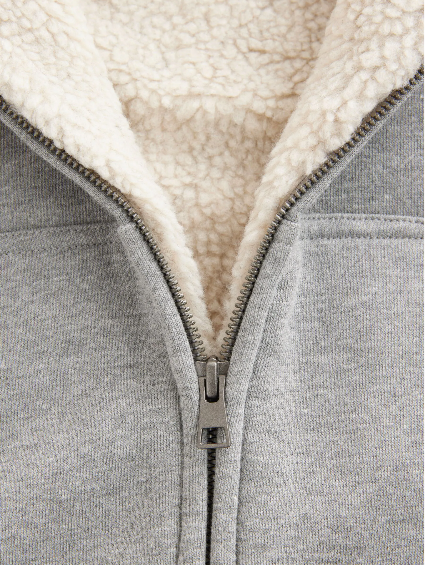Next Charcoal Fleece Hoodie