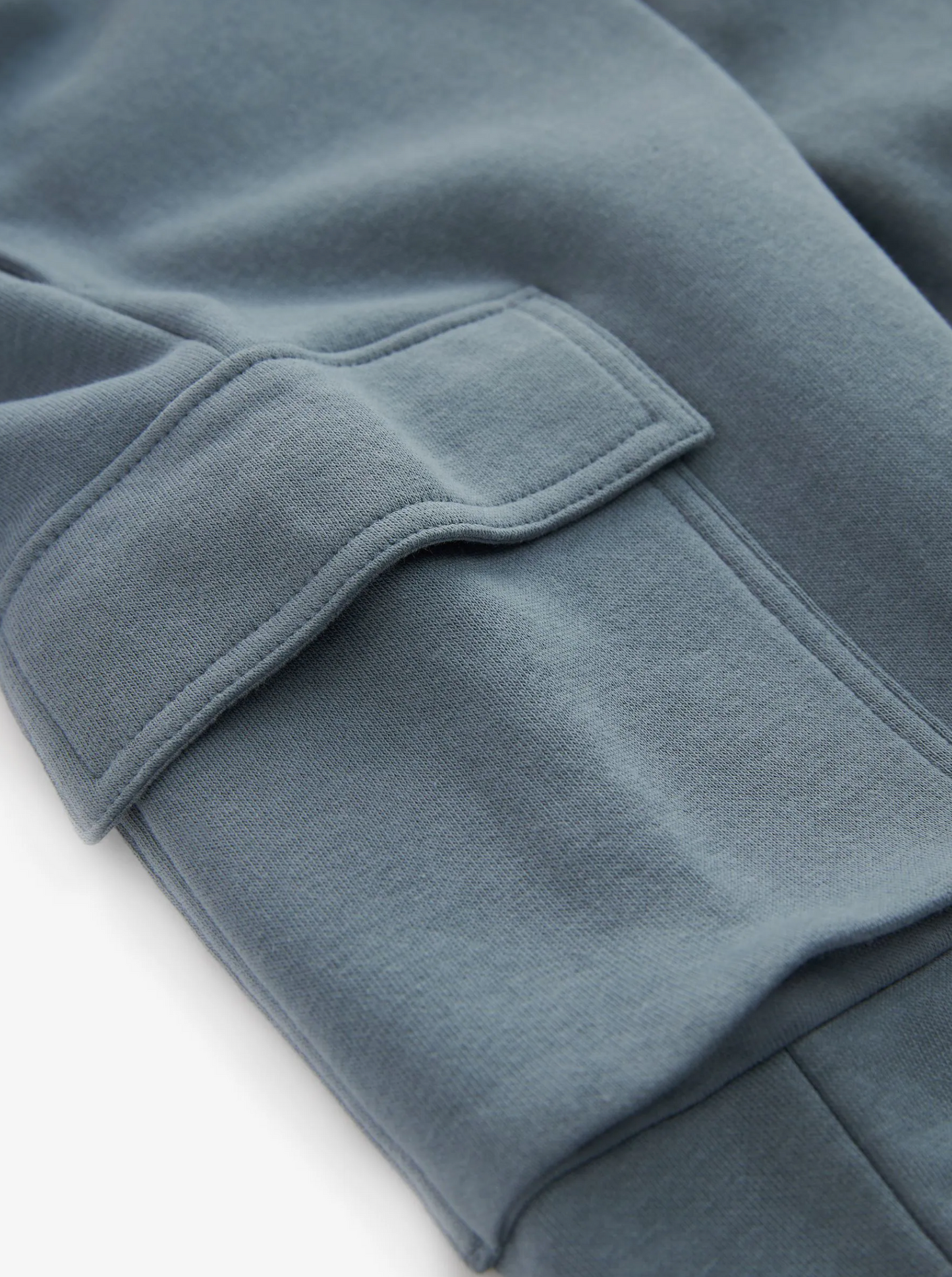 Next Mid Blue Slim Cargo Jogger