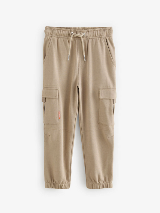 Next Mink Brown Cargo Cotton Jogger