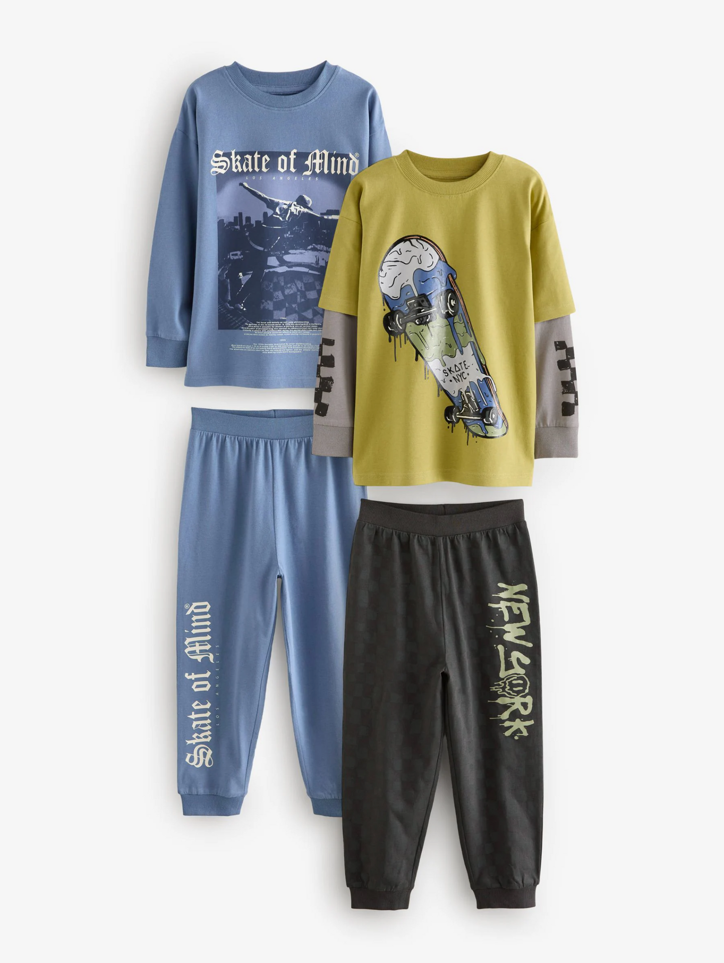 Next 2 Pack Long Sleeve PJ Sets