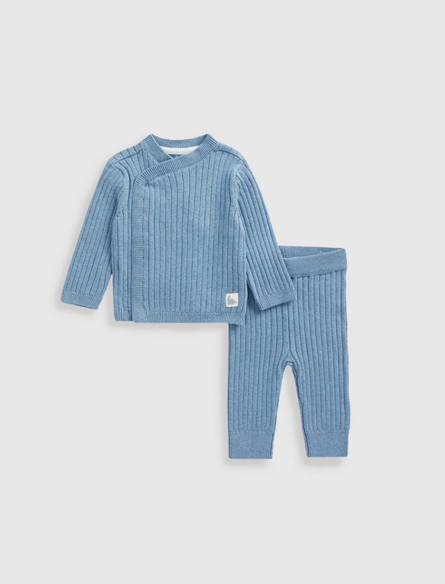 Mothercare Blue Knitted Set
