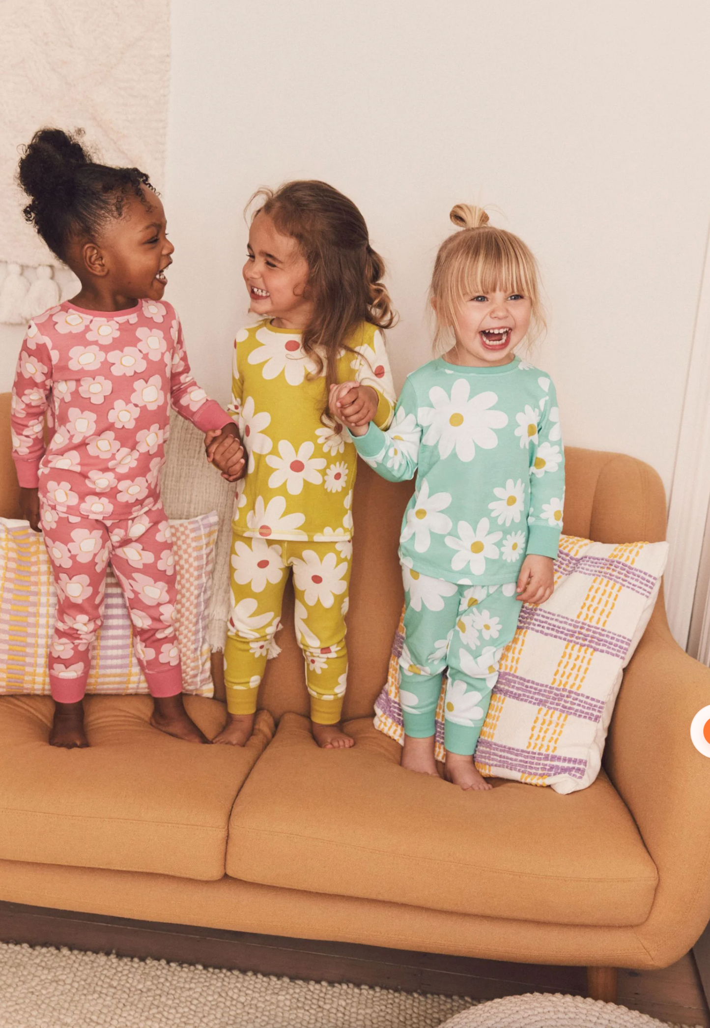 Next 3 Pack Floral Print Snuggle PJs